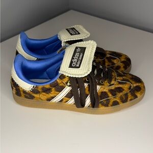 Adidas Leopard Print Samba - Brown